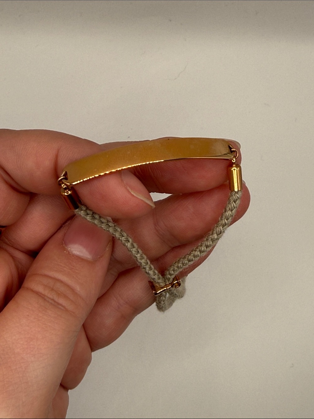 Keep Collective - Rose Gold and Gray Adjustable Bracelet